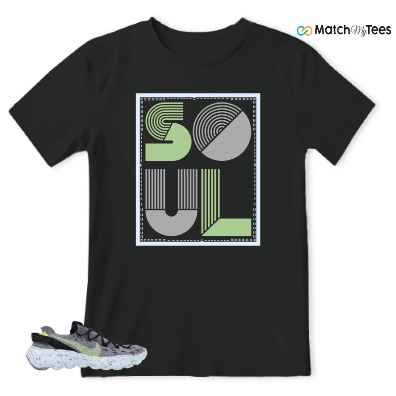 NIKE SPACE HIPPIE 04 GREY VOLT (WOMEN'S) SNEAKER Matching Tees t-shirt