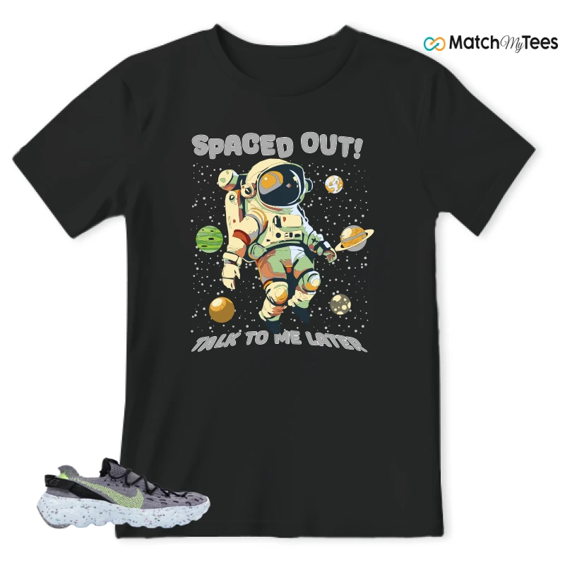 NIKE SPACE HIPPIE 04 GREY VOLT (WOMEN'S) SNEAKER Matching Tees t-shirt