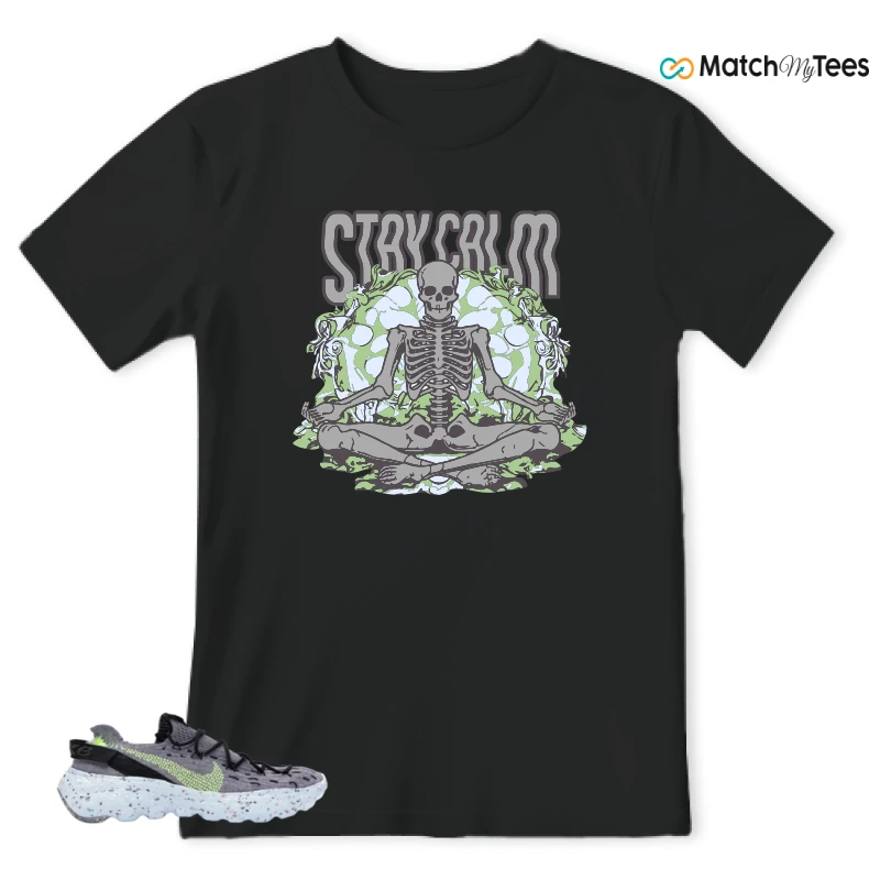 NIKE SPACE HIPPIE 04 GREY VOLT (WOMEN'S) SNEAKER Matching Tees t-shirt