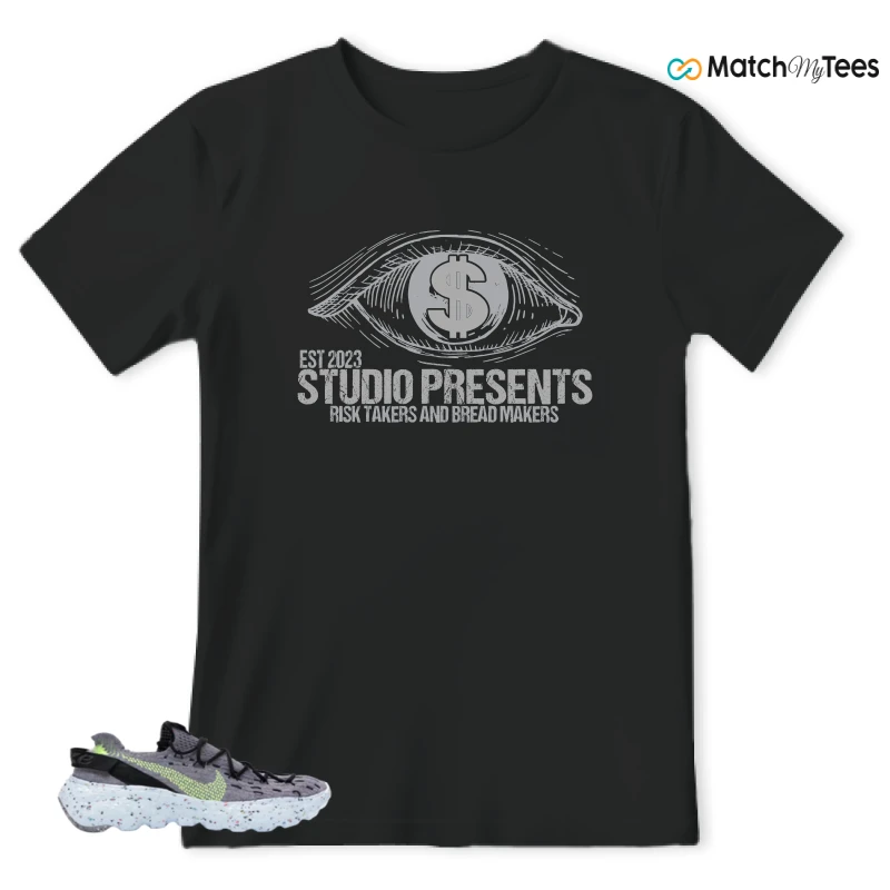 NIKE SPACE HIPPIE 04 GREY VOLT (WOMEN'S) SNEAKER Matching Tees t-shirt