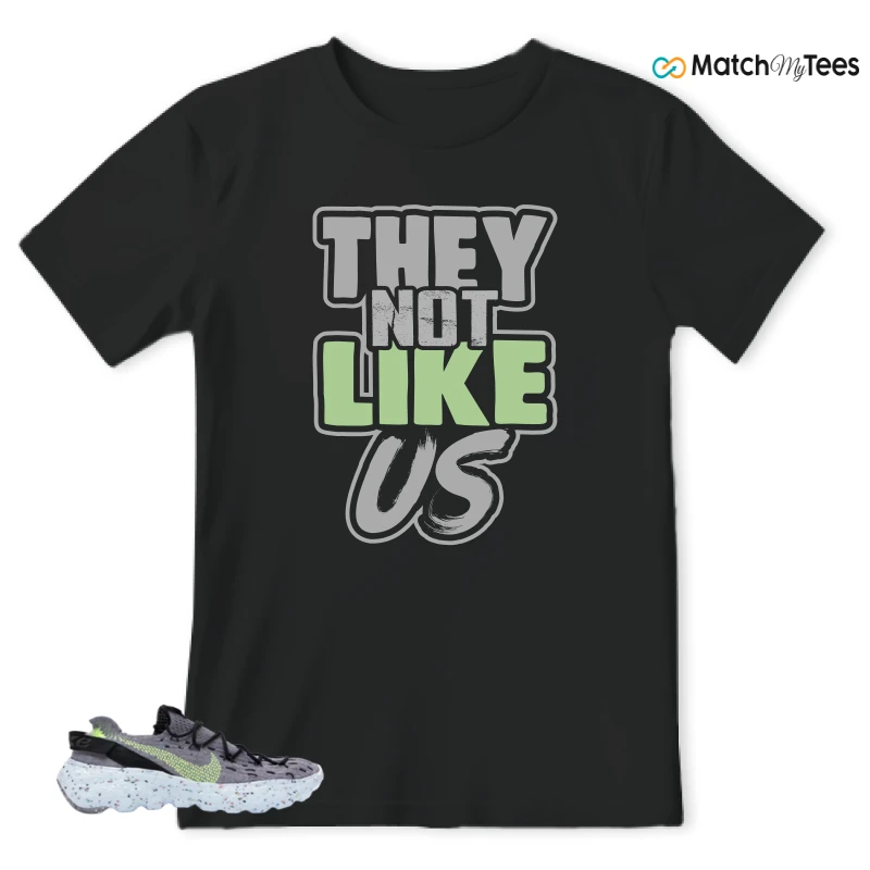 NIKE SPACE HIPPIE 04 GREY VOLT (WOMEN'S) SNEAKER Matching Tees t-shirt