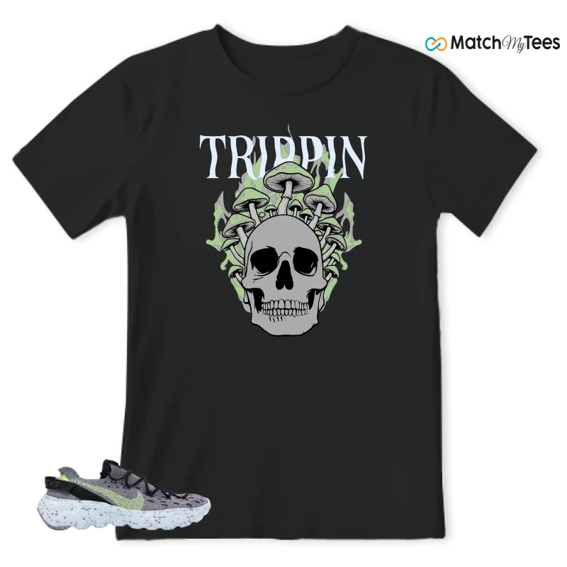 NIKE SPACE HIPPIE 04 GREY VOLT (WOMEN'S) SNEAKER Matching Tees t-shirt