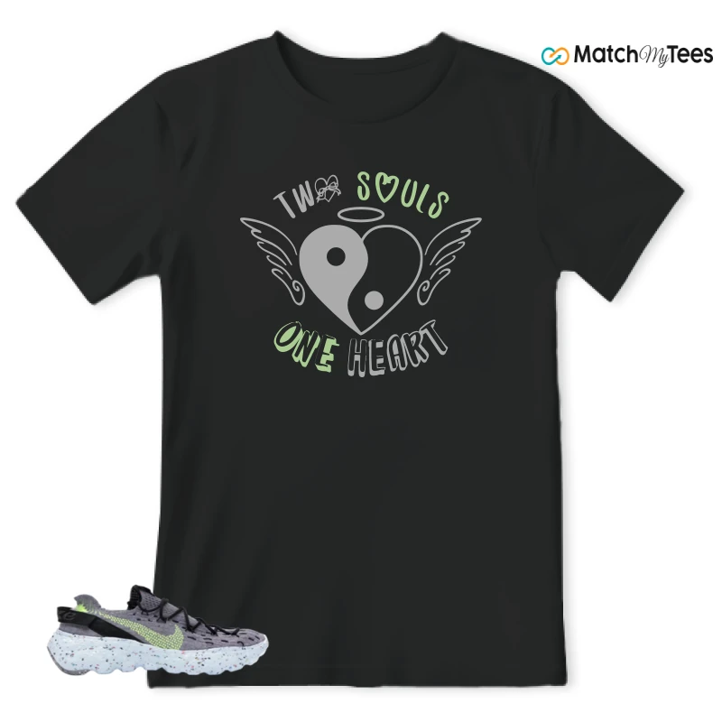 NIKE SPACE HIPPIE 04 GREY VOLT (WOMEN'S) SNEAKER Matching Tees t-shirt