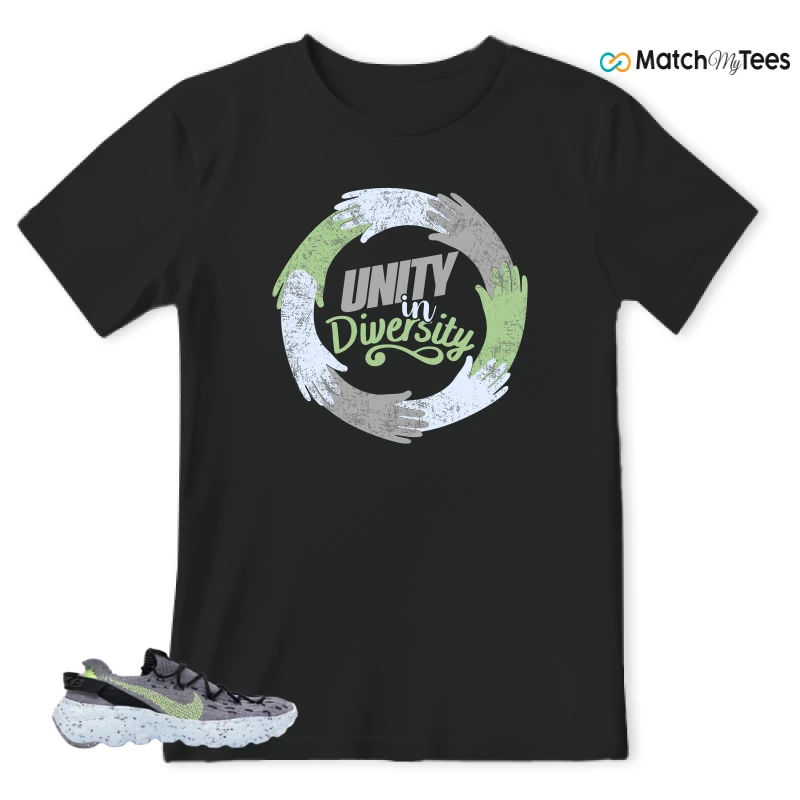 NIKE SPACE HIPPIE 04 GREY VOLT (WOMEN'S) SNEAKER Matching Tees t-shirt