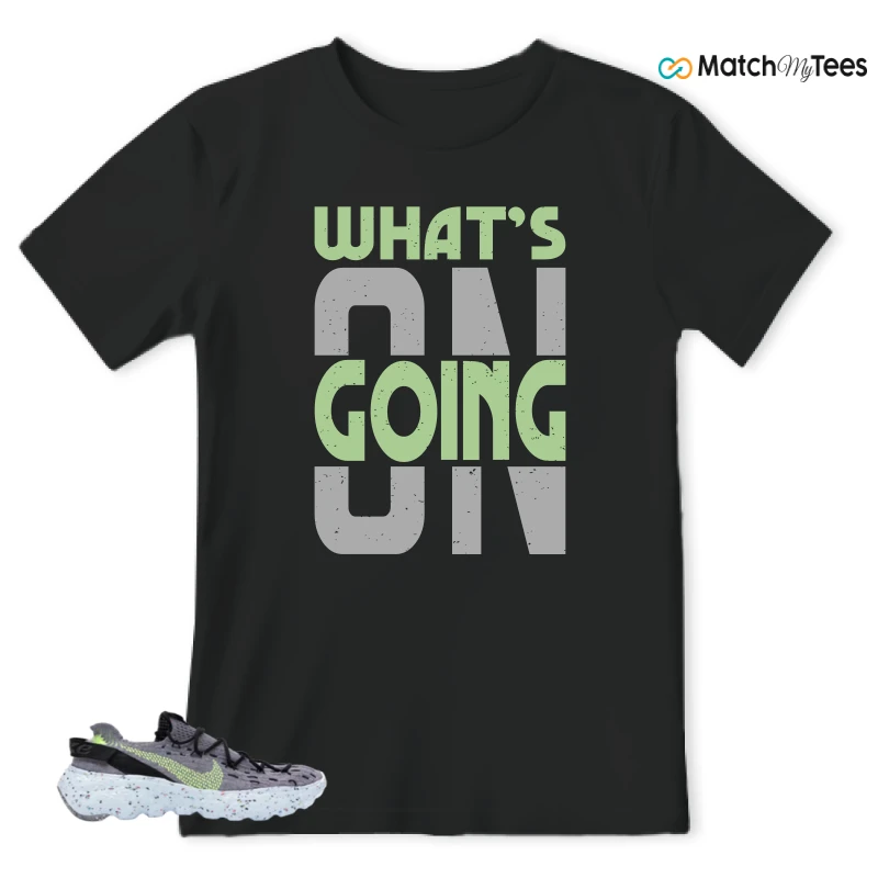 NIKE SPACE HIPPIE 04 GREY VOLT (WOMEN'S) SNEAKER Matching Tees t-shirt