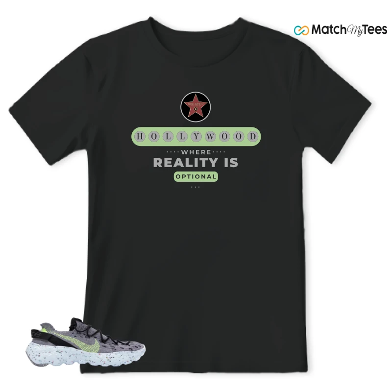 NIKE SPACE HIPPIE 04 GREY VOLT (WOMEN'S) SNEAKER Matching Tees t-shirt