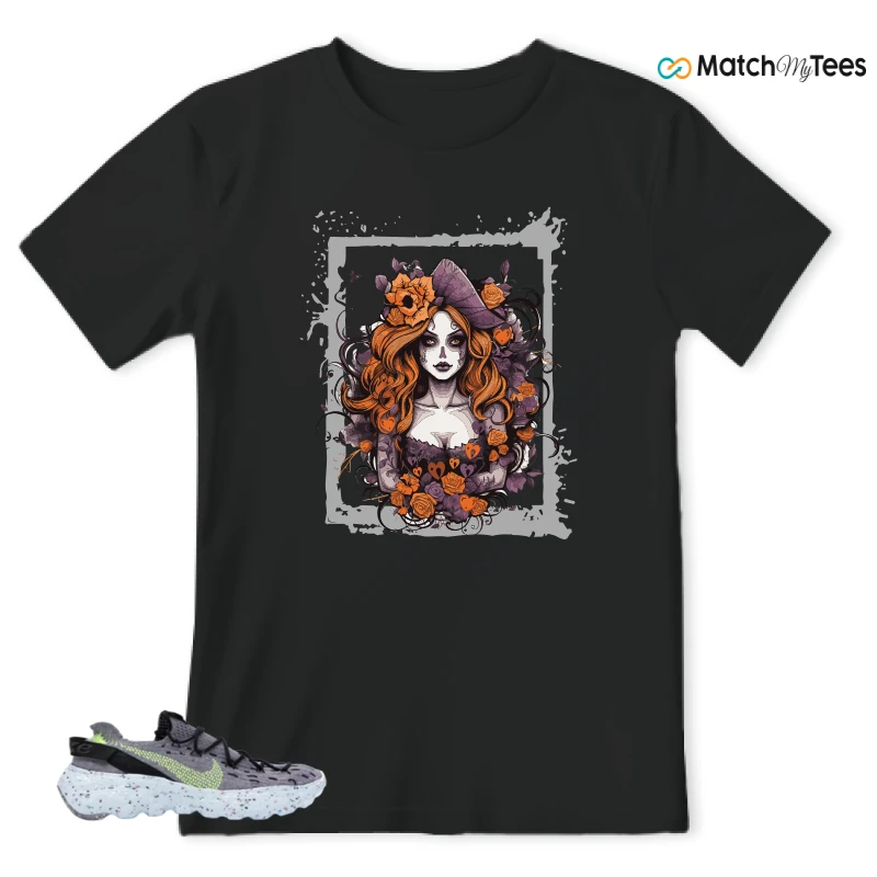 NIKE SPACE HIPPIE 04 GREY VOLT (WOMEN'S) SNEAKER Matching Tees t-shirt