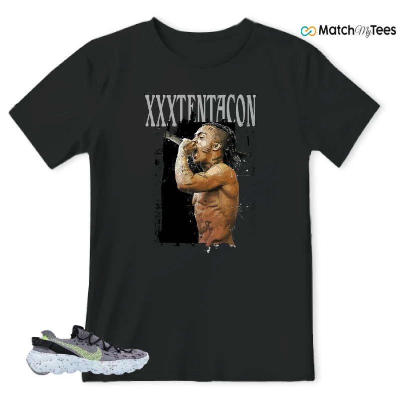NIKE SPACE HIPPIE 04 GREY VOLT (WOMEN'S) SNEAKER Matching Tees t-shirt