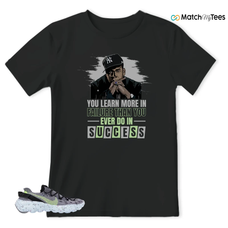 NIKE SPACE HIPPIE 04 GREY VOLT (WOMEN'S) SNEAKER Matching Tees t-shirt