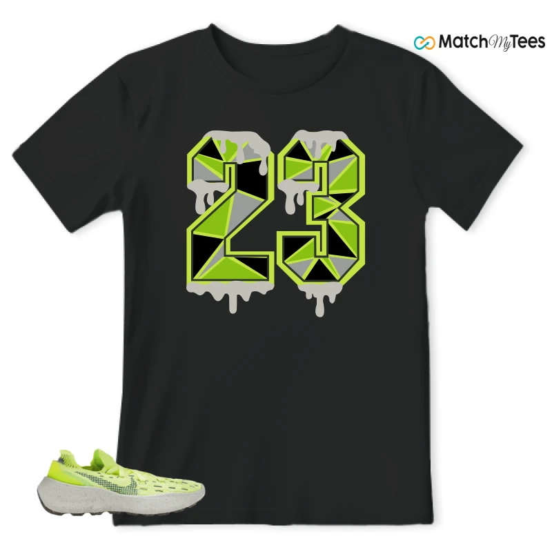 NIKE SPACE HIPPIE 04 LIGHT LEMMON TWIST SNEAKER Matching Tees t-shirt