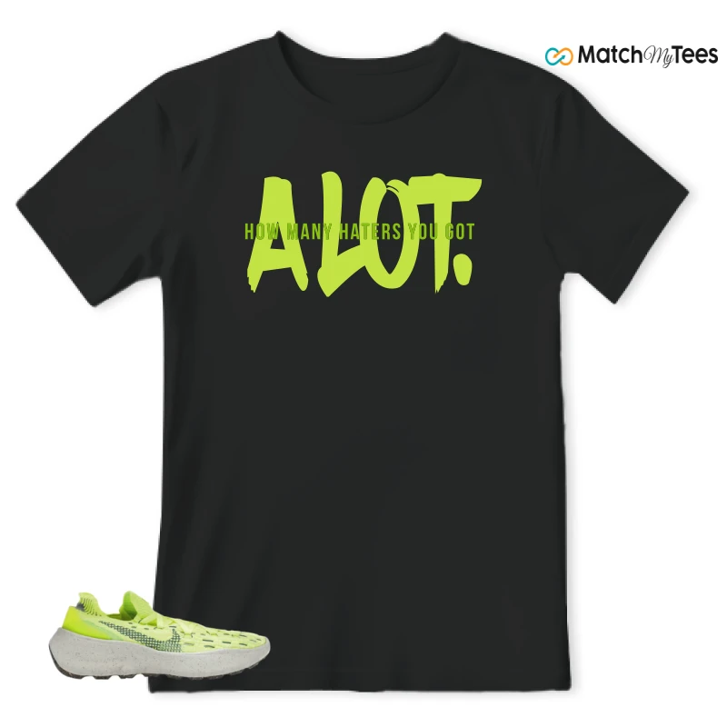 NIKE SPACE HIPPIE 04 LIGHT LEMMON TWIST SNEAKER Matching Tees t-shirt