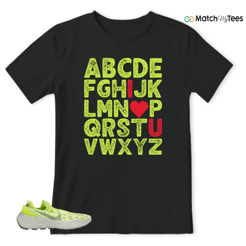 NIKE SPACE HIPPIE 04 LIGHT LEMMON TWIST SNEAKER Matching Tees t-shirt