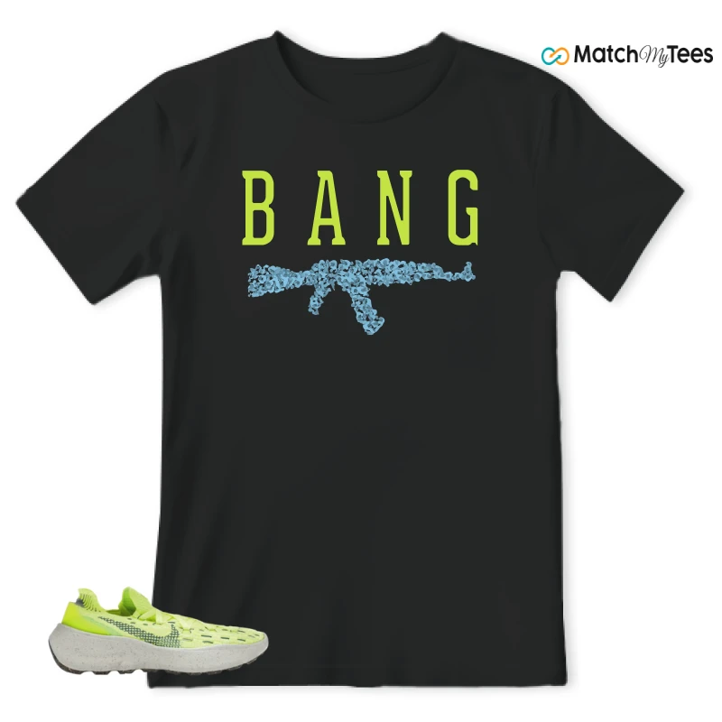 NIKE SPACE HIPPIE 04 LIGHT LEMMON TWIST SNEAKER Matching Tees t-shirt