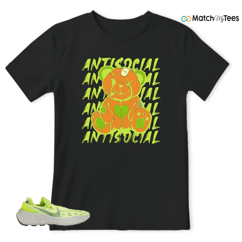 NIKE SPACE HIPPIE 04 LIGHT LEMMON TWIST SNEAKER Matching Tees t-shirt