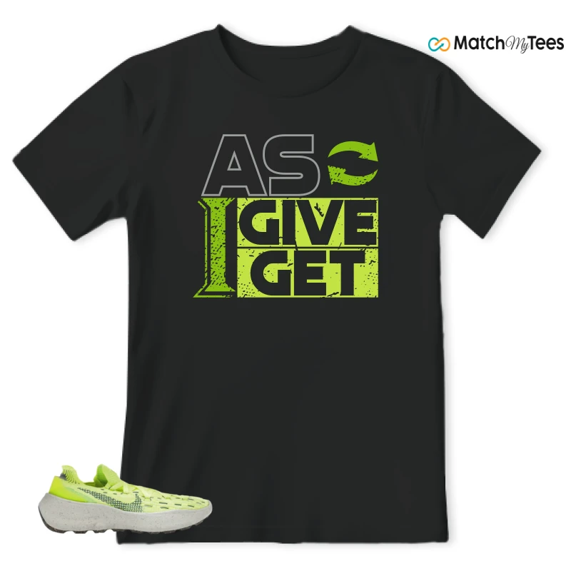 NIKE SPACE HIPPIE 04 LIGHT LEMMON TWIST SNEAKER Matching Tees t-shirt