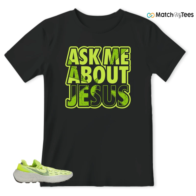 NIKE SPACE HIPPIE 04 LIGHT LEMMON TWIST SNEAKER Matching Tees t-shirt