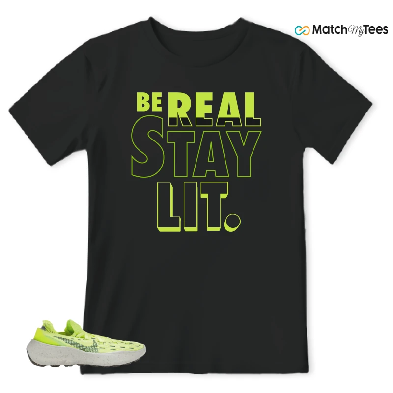 NIKE SPACE HIPPIE 04 LIGHT LEMMON TWIST SNEAKER Matching Tees t-shirt