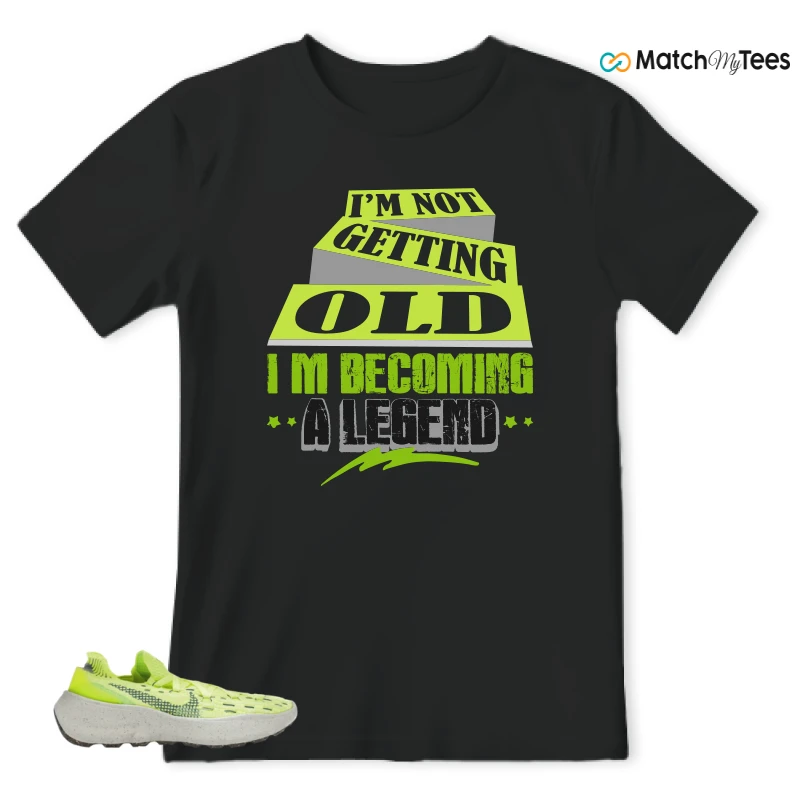 NIKE SPACE HIPPIE 04 LIGHT LEMMON TWIST SNEAKER Matching Tees t-shirt
