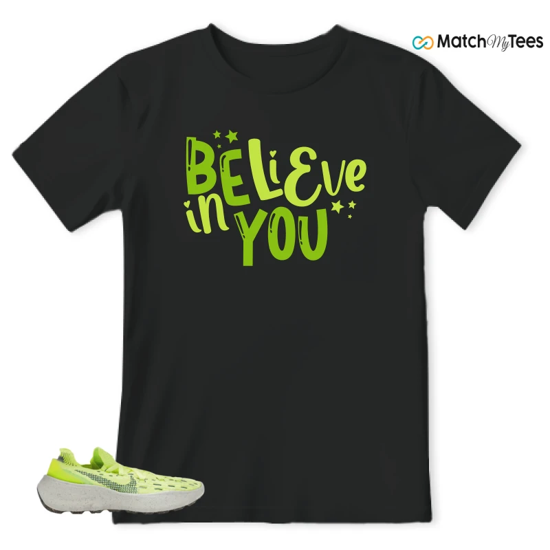 NIKE SPACE HIPPIE 04 LIGHT LEMMON TWIST SNEAKER Matching Tees t-shirt