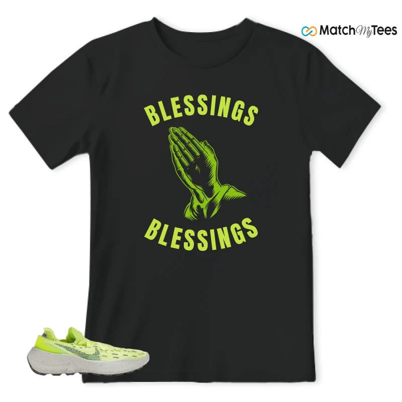 NIKE SPACE HIPPIE 04 LIGHT LEMMON TWIST SNEAKER Matching Tees t-shirt