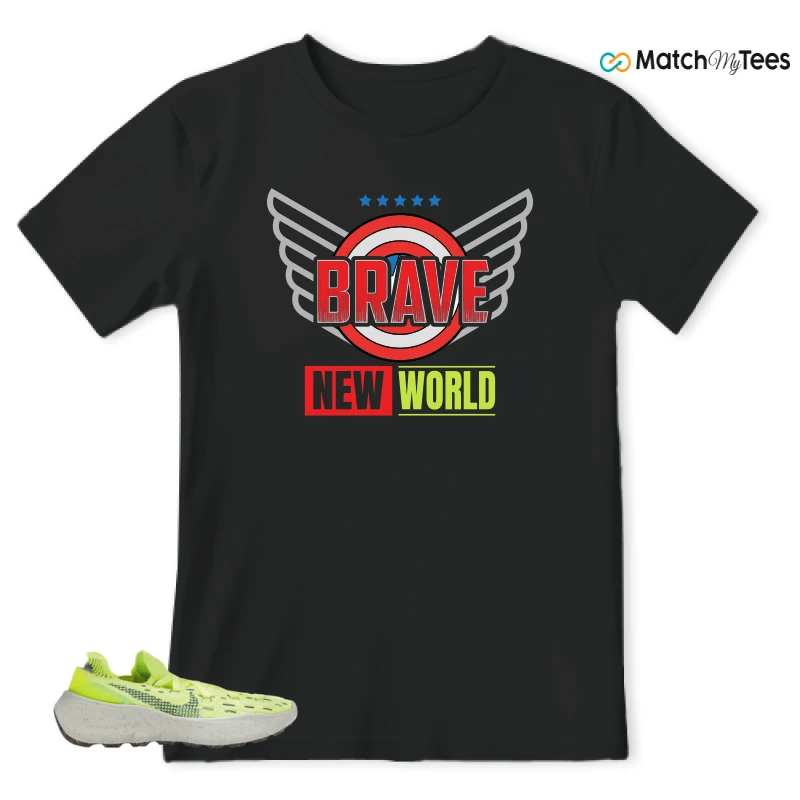 NIKE SPACE HIPPIE 04 LIGHT LEMMON TWIST SNEAKER Matching Tees t-shirt