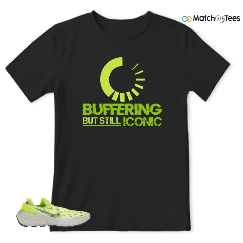 NIKE SPACE HIPPIE 04 LIGHT LEMMON TWIST SNEAKER Matching Tees t-shirt