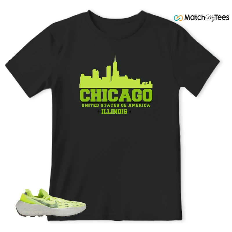 NIKE SPACE HIPPIE 04 LIGHT LEMMON TWIST SNEAKER Matching Tees t-shirt