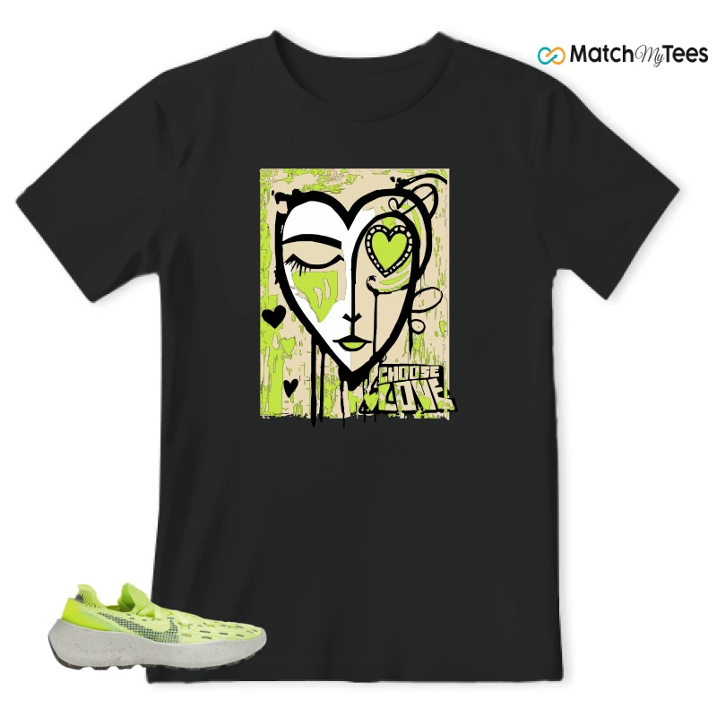 NIKE SPACE HIPPIE 04 LIGHT LEMMON TWIST SNEAKER Matching Tees t-shirt