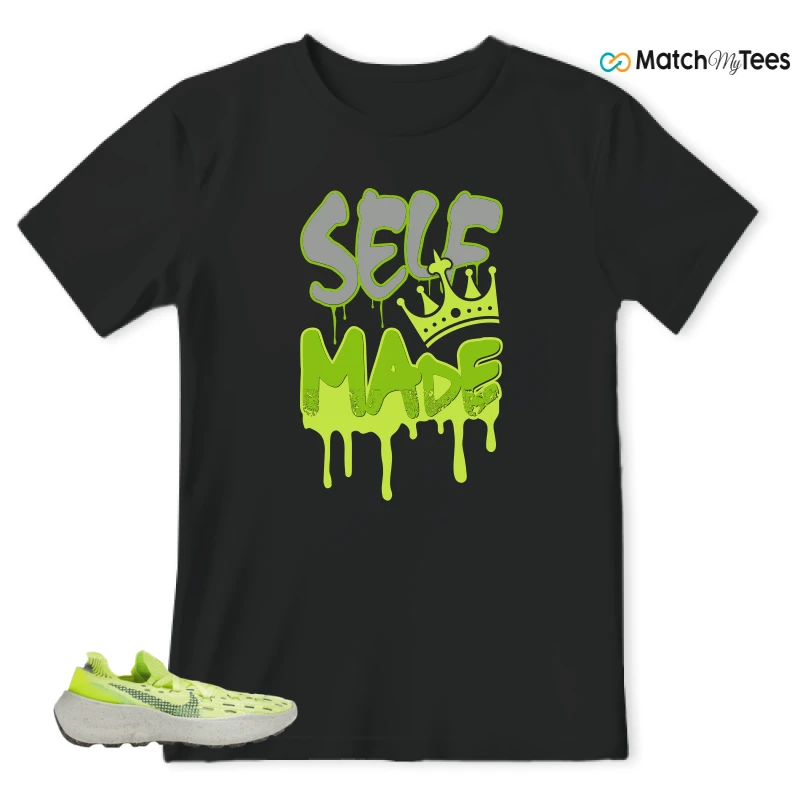 NIKE SPACE HIPPIE 04 LIGHT LEMMON TWIST SNEAKER Matching Tees t-shirt