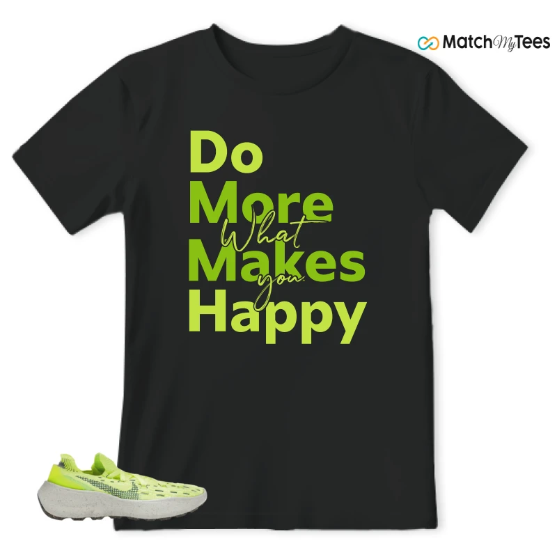 NIKE SPACE HIPPIE 04 LIGHT LEMMON TWIST SNEAKER Matching Tees t-shirt
