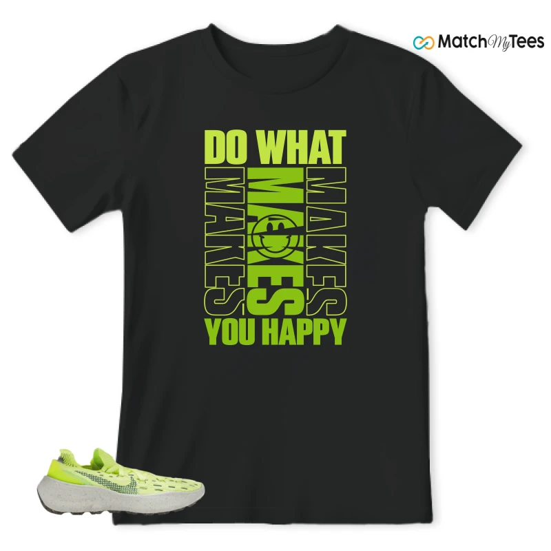 NIKE SPACE HIPPIE 04 LIGHT LEMMON TWIST SNEAKER Matching Tees t-shirt