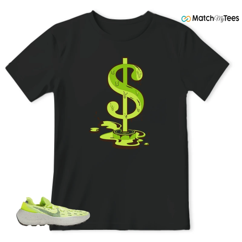 NIKE SPACE HIPPIE 04 LIGHT LEMMON TWIST SNEAKER Matching Tees t-shirt