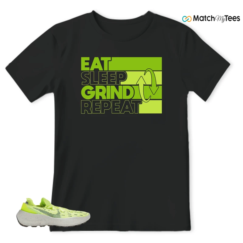 NIKE SPACE HIPPIE 04 LIGHT LEMMON TWIST SNEAKER Matching Tees t-shirt