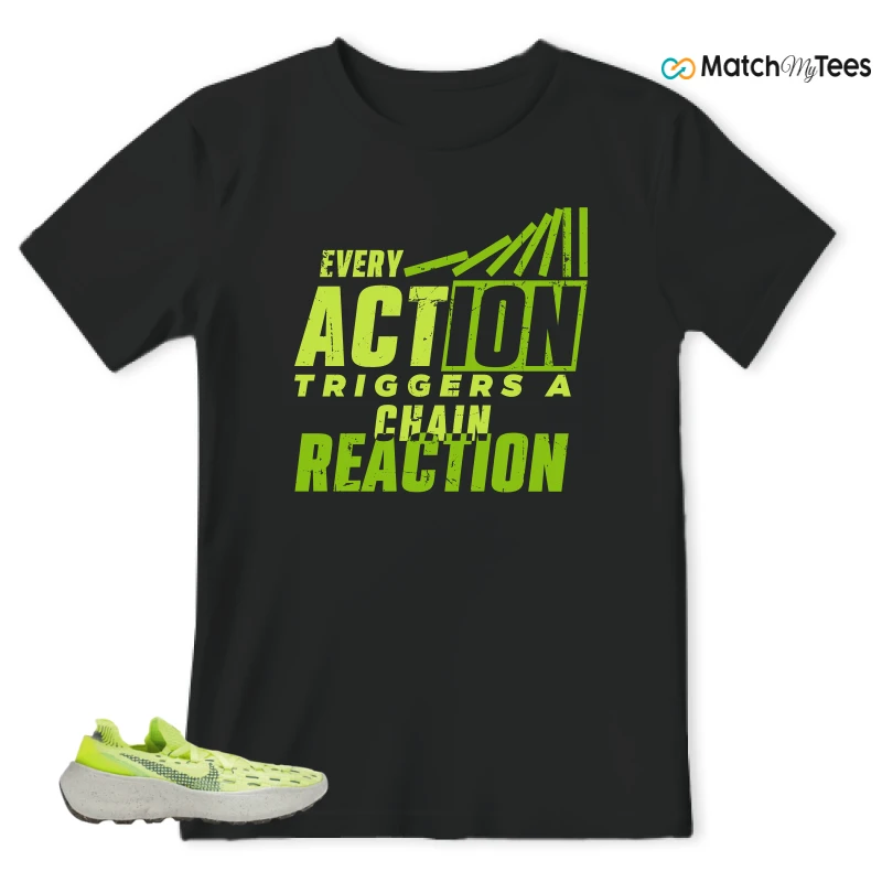 NIKE SPACE HIPPIE 04 LIGHT LEMMON TWIST SNEAKER Matching Tees t-shirt