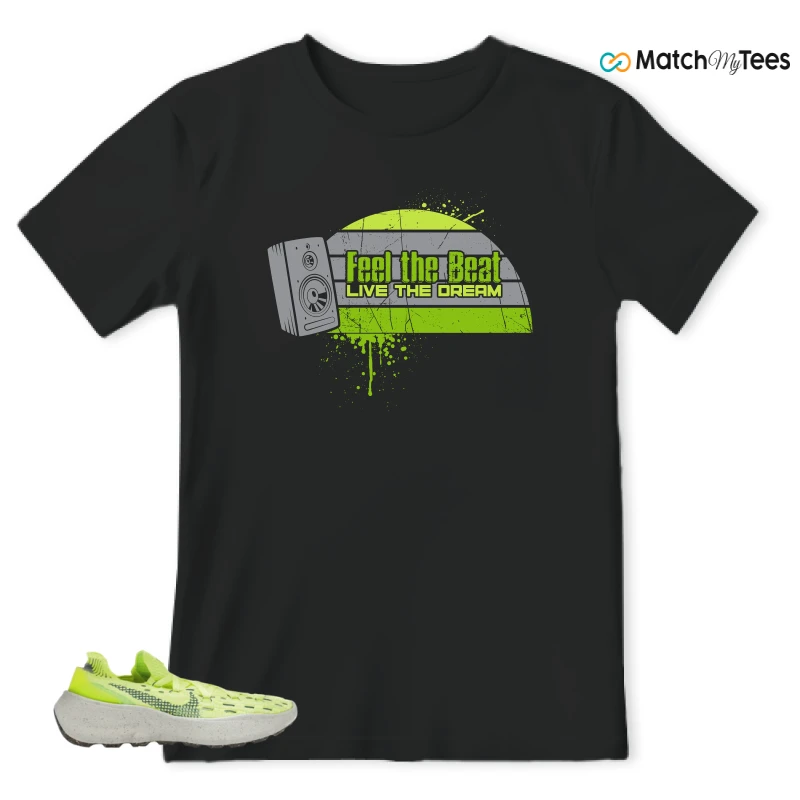 NIKE SPACE HIPPIE 04 LIGHT LEMMON TWIST SNEAKER Matching Tees t-shirt
