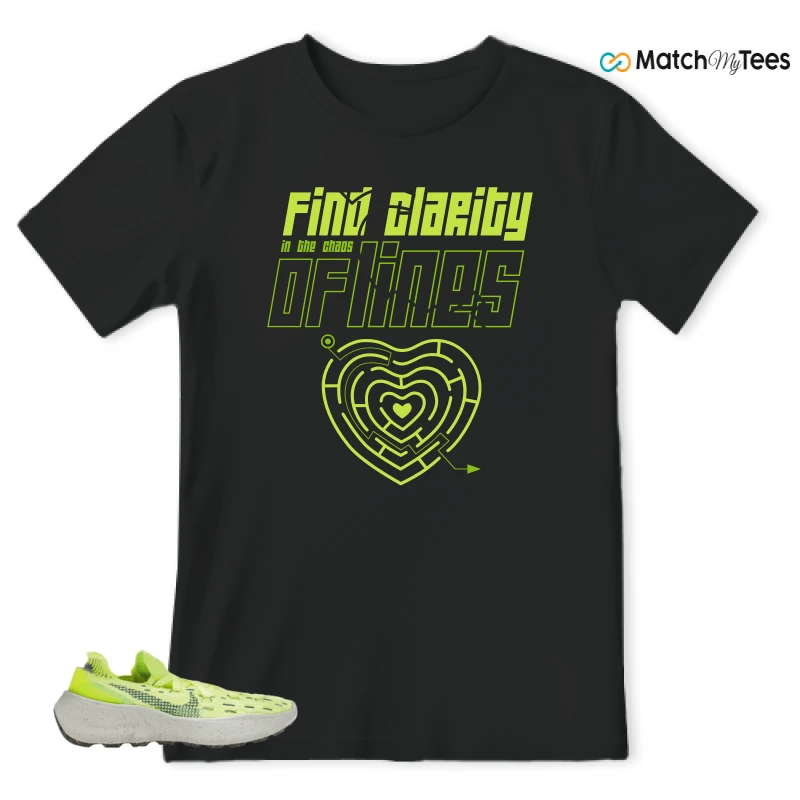 NIKE SPACE HIPPIE 04 LIGHT LEMMON TWIST SNEAKER Matching Tees t-shirt