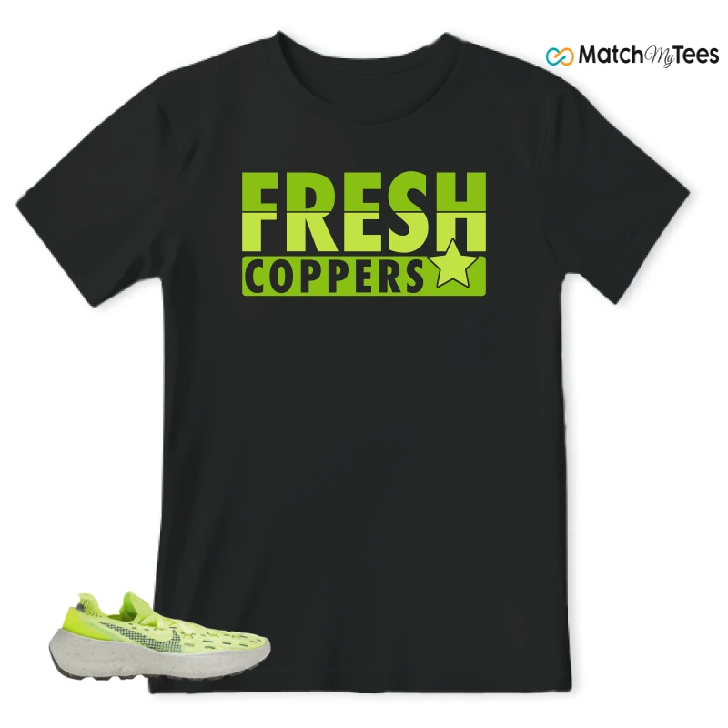NIKE SPACE HIPPIE 04 LIGHT LEMMON TWIST SNEAKER Matching Tees t-shirt