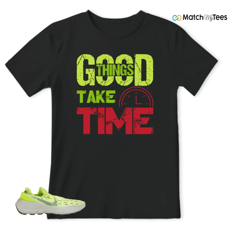 NIKE SPACE HIPPIE 04 LIGHT LEMMON TWIST SNEAKER Matching Tees t-shirt