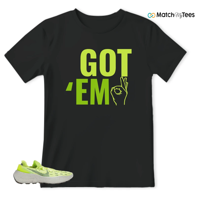 NIKE SPACE HIPPIE 04 LIGHT LEMMON TWIST SNEAKER Matching Tees t-shirt