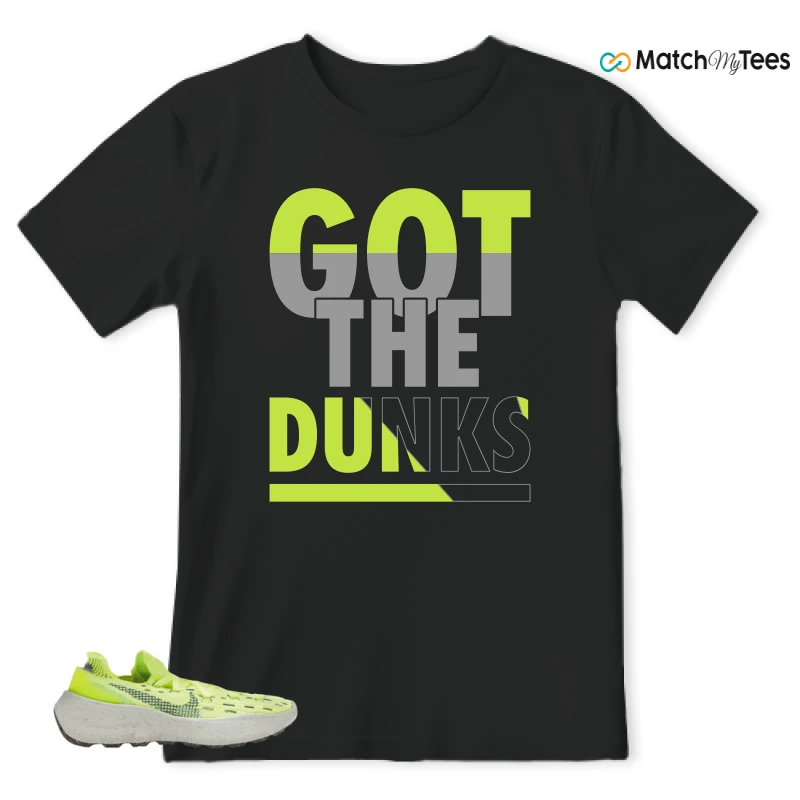 NIKE SPACE HIPPIE 04 LIGHT LEMMON TWIST SNEAKER Matching Tees t-shirt