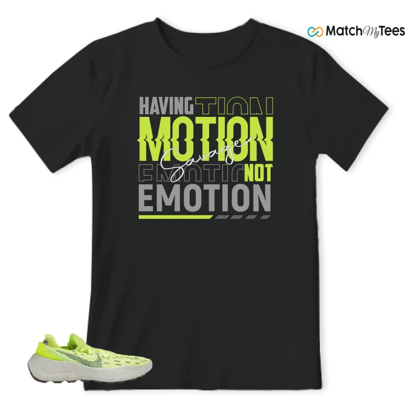 NIKE SPACE HIPPIE 04 LIGHT LEMMON TWIST SNEAKER Matching Tees t-shirt