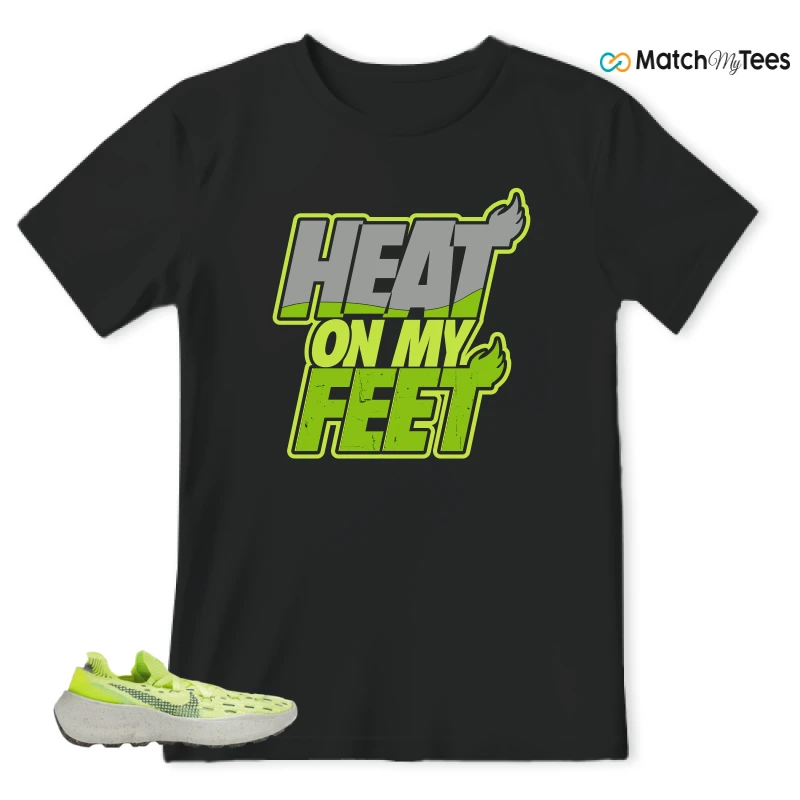 NIKE SPACE HIPPIE 04 LIGHT LEMMON TWIST SNEAKER Matching Tees t-shirt