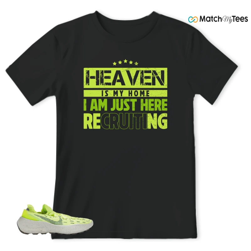 NIKE SPACE HIPPIE 04 LIGHT LEMMON TWIST SNEAKER Matching Tees t-shirt