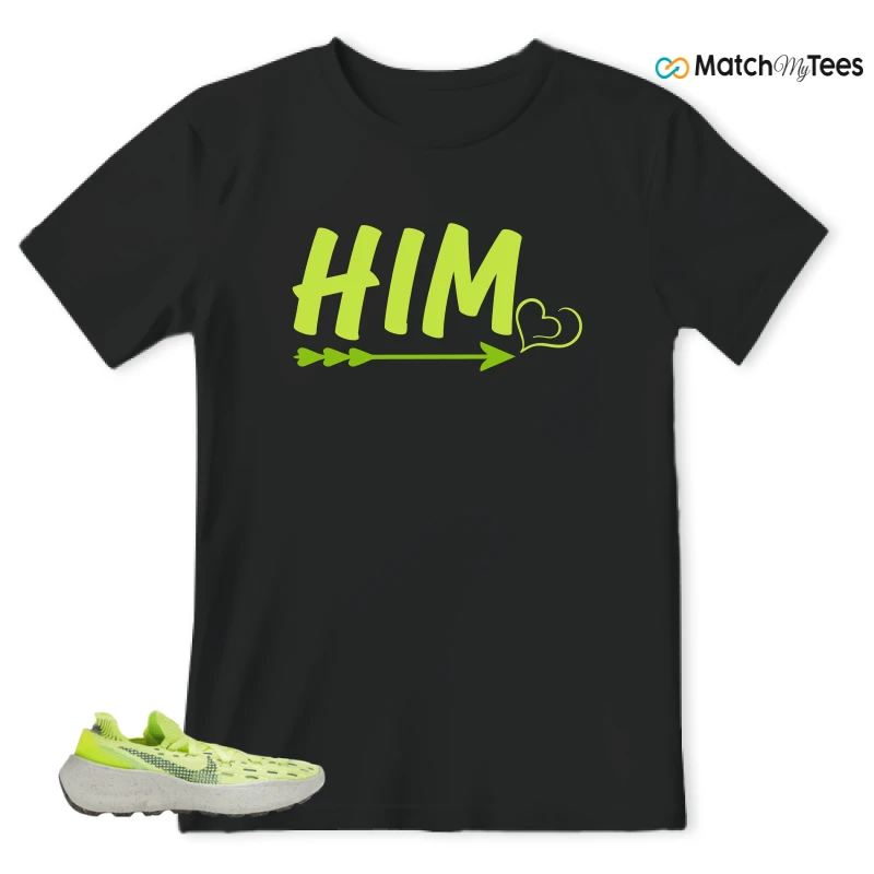 NIKE SPACE HIPPIE 04 LIGHT LEMMON TWIST SNEAKER Matching Tees t-shirt