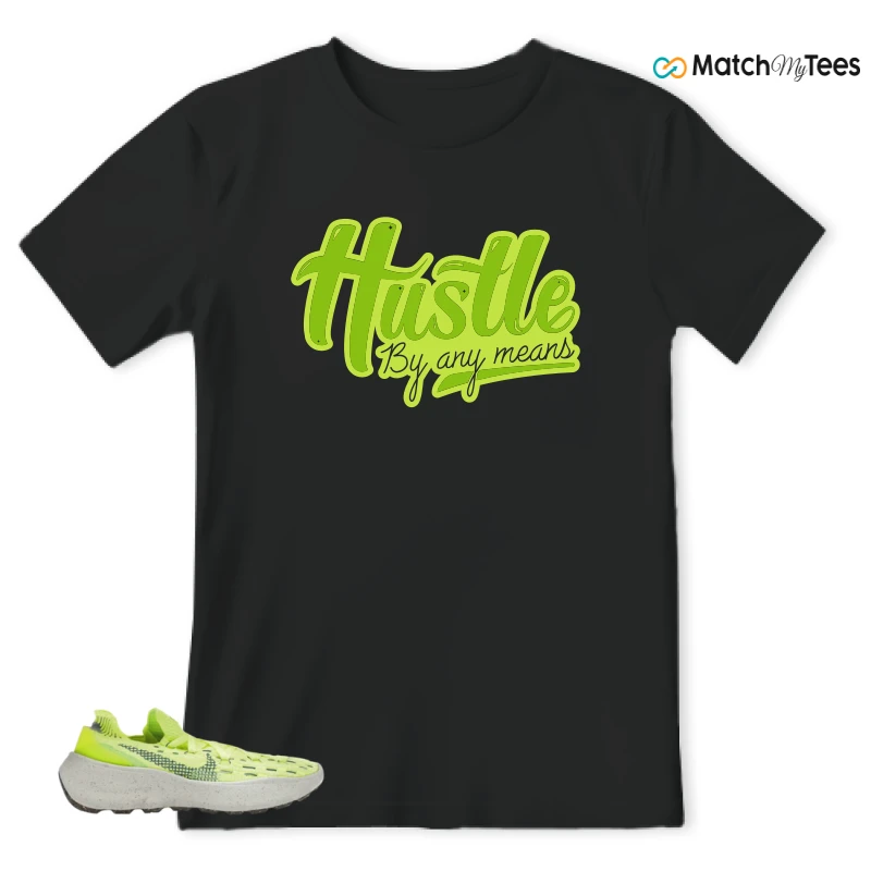 NIKE SPACE HIPPIE 04 LIGHT LEMMON TWIST SNEAKER Matching Tees t-shirt