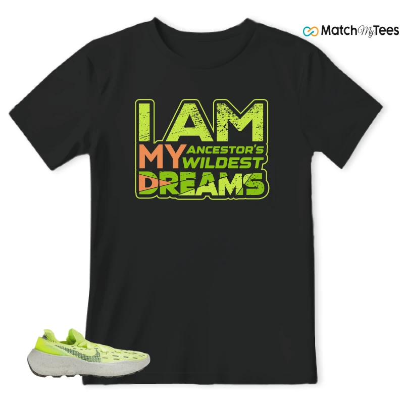 NIKE SPACE HIPPIE 04 LIGHT LEMMON TWIST SNEAKER Matching Tees t-shirt