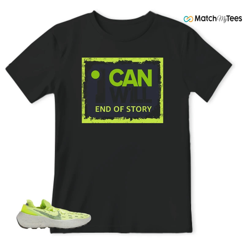 NIKE SPACE HIPPIE 04 LIGHT LEMMON TWIST SNEAKER Matching Tees t-shirt