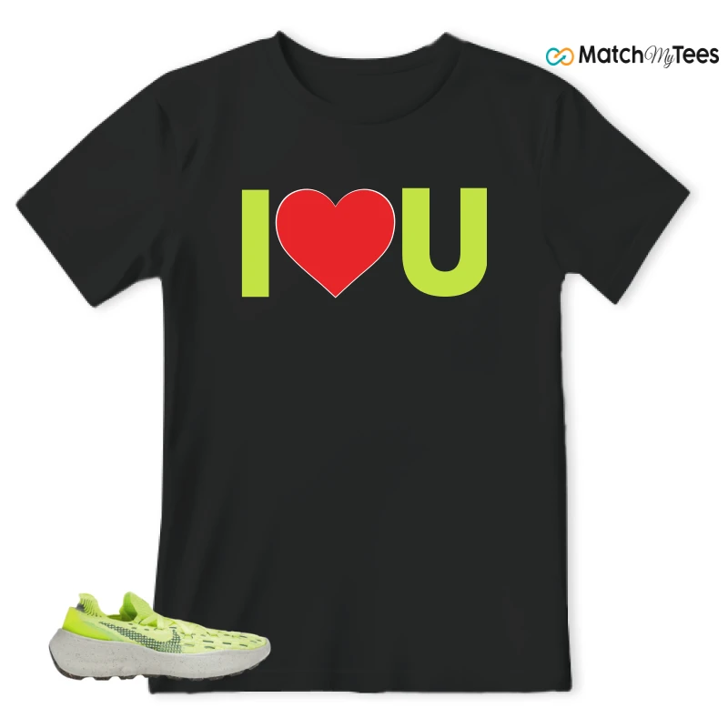 NIKE SPACE HIPPIE 04 LIGHT LEMMON TWIST SNEAKER Matching Tees t-shirt