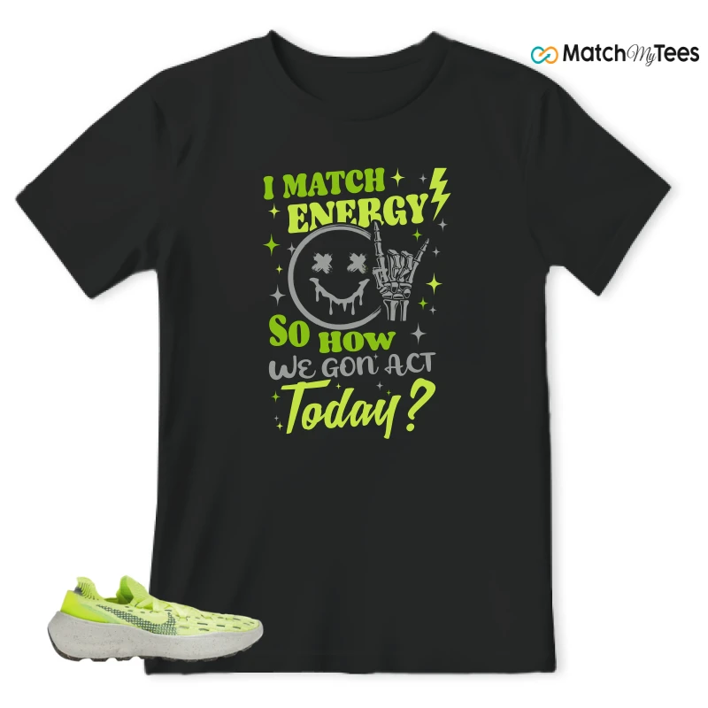 NIKE SPACE HIPPIE 04 LIGHT LEMMON TWIST SNEAKER Matching Tees t-shirt