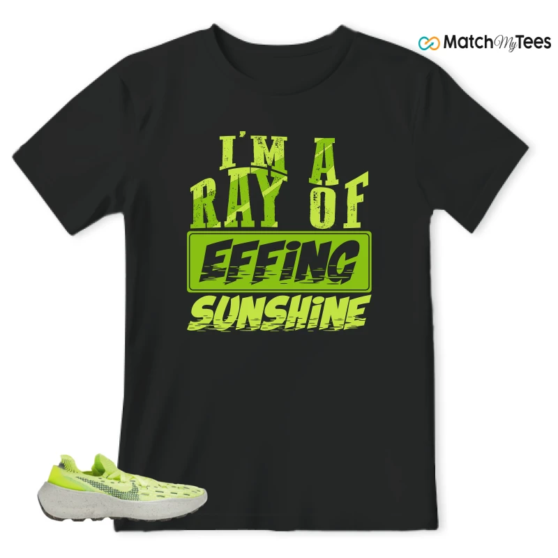 NIKE SPACE HIPPIE 04 LIGHT LEMMON TWIST SNEAKER Matching Tees t-shirt